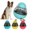 Dog Toys Food Ball Food Dispenser Training Balls Interactive Puppy Cat Slow Feed Pet Tumbler Toy Dogs Puzzle Toys Pet Supplies - Pink