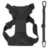 Pet Life Road-To-Safety Pet Dog Car Harness With Detachable Swivel Hook - Black - Medium