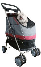 Outdoors 'All-Surface' Convertible All-In-One Pet Stroller Carrier And Car-Seat - 1STRD