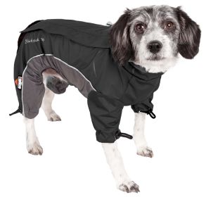 Helios Blizzard Full-Bodied Adjustable and 3M Reflective Dog Jacket - Large