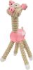 Jute And Rope Giraffe - Pig Pet Toy - DT2PK