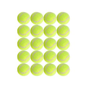 Dog Tennis Balls 20 Pack Pet Tennis Ball for Small Dogs Premium Fetch Toy Non-Toxic Non-Abrasive Material - KM0632