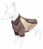 Pet Life Active 'Barko Pawlo' Relax-Stretch Wick-Proof Performance Dog Polo T-Shirt - Brown - X-Small