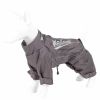 Dog Helios 'Hurricanine' Waterproof And Reflective Full Body Dog Coat Jacket W/ Heat Reflective Technology - Grey - X-Small