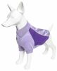 Pet Life Active 'Barko Pawlo' Relax-Stretch Wick-Proof Performance Dog Polo T-Shirt - Purple - Small