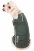 Pet Life Active 'Racerbark' 4-Way Stretch Performance Active Dog Tank Top T-Shirt - Green - Small