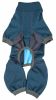 Dog Helios 'Rufflex' Mediumweight 4-Way-Stretch Breathable Full Bodied Performance Dog Warmup Track Suit - Blue - X-Large