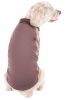 Pet Life Active 'Barko Pawlo' Relax-Stretch Wick-Proof Performance Dog Polo T-Shirt - Brown - Small