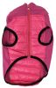 Pet Life 'Apex' Lightweight Hybrid 4-Season Stretch and Quick-Dry Dog Coat w/ Pop out Hood - Pink - Large