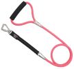 Pet Life 'Flexo-Tour' Shock Aborbing and 3M Reflective Dog Leash - Pink