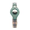 Apple Airtag Integrated Collar - XS - Beige Plaid