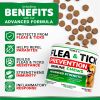 Flea and Tick Prevention for Dogs Chewables 170 Treats Natural Dog Flea and Tick Treatment All Breeds & Ages Made in USA - Yuma'S