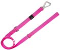 Pet Life 'Advent' Outdoor Series 3M Reflective 2-in-1 Durable Martingale Training Dog Leash and Collar - Pink - Small