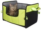 Pet Life 'Travel-Nest' Folding Travel Cat and Dog Bed - Green - Small