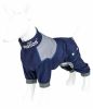 Dog Helios 'Tail Runner' Lightweight 4-Way-Stretch Breathable Full Bodied Performance Dog Track Suit - Blue - Large