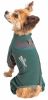 Dog Helios 'Rufflex' Mediumweight 4-Way-Stretch Breathable Full Bodied Performance Dog Warmup Track Suit - Green - X-Large