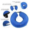 Soft Dog Cone Collar for After Surgery - Inflatable Dog Neck Donut Collar - Elizabethan Collar for Dogs Recovery - CQLQ05 Cows Point hook and loop - L