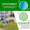 Dog Poop Bag Dispenser with 4 Rolls of 15 Bags in Each. Green Dog Poop Bag Holder with Flashlight for Leash. Plastic Dog Bag Dispenser with Carabiner