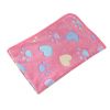 Soft and Fluffy High Quality Pet Blanket Cute Cartoon Pattern Pet Mat Warm and Comfortable Blanket for Cat and Dogs Pet Supplies - pink heart - For ki