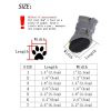 Anti-slip Pet Dog shoes Waterproof boots shoes puppy cat socks boots dog shoes - Red - 6