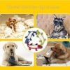 Dog Toys For Small Large Dogs Animal Shape Plush Pet Puppy Squeaky Chews Bite Resistant Cleaning Teeth Toy Pets Accessories #P5 - Green