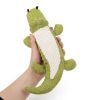 Dog Toys For Small Large Dogs Animal Shape Plush Pet Puppy Squeaky Chews Bite Resistant Cleaning Teeth Toy Pets Accessories #P5 - Green