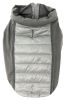 Pet Life 'Apex' Lightweight Hybrid 4-Season Stretch and Quick-Dry Dog Coat w/ Pop out Hood - Grey - X-Large