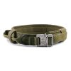 Pet Collar For Dog & Cat; Adjustable Nylon Outdoor Dog Collars For Medium Large Dogs; Dog Collar - Army Green - XL