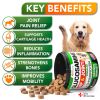 Glucosamine for Dogs Hip and Joint Supplement for Dogs Chondroitin for Dogs Dog Joint Pain Relief Treats with MSM Hemp 120 Mobility Chews - Vet Promis