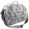 Narrow Shelled Lightweight Collapsible Military Grade Transportable Designer Pet Carrier - B52LGYMD