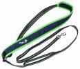 Pet Life 'Free-Fetcher' Hands Free Over-The-Shoulder Shock Absorbent Dog Leash - Navy - Large