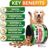 2 Pack Dog Allergy Chews Itch Relief for Dogs Anti Itch for Dogs Allergy Support Immune Health Supplement 240 Treats - Vet Promise